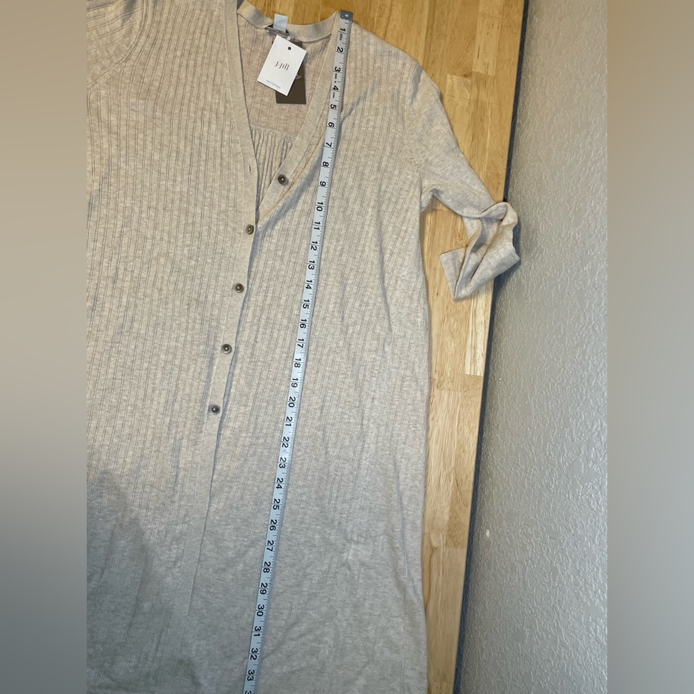 NWT J.Jill Long Cardigan Size XS - Picture 8 of 10